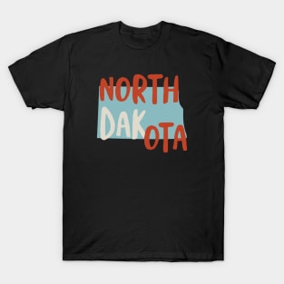 State of North Dakota T-Shirt